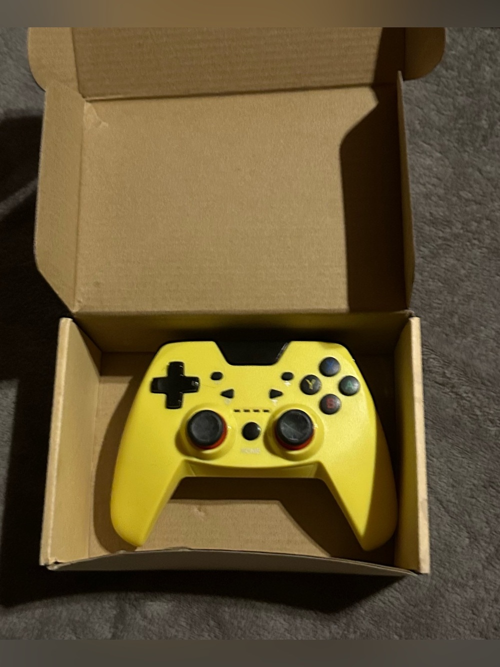 Yellow/Black Wireless Controller for Nintendo Switch - Turbo & Vibration